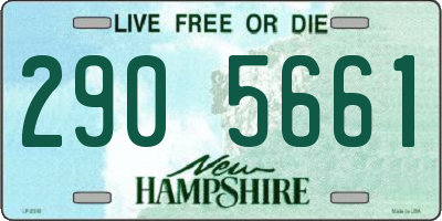 NH license plate 2905661