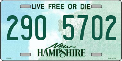 NH license plate 2905702