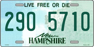 NH license plate 2905710