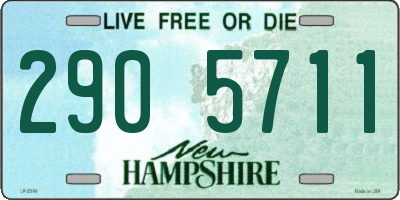 NH license plate 2905711