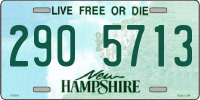NH license plate 2905713