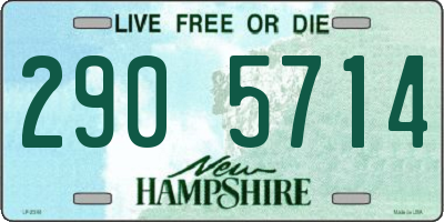NH license plate 2905714
