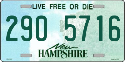 NH license plate 2905716