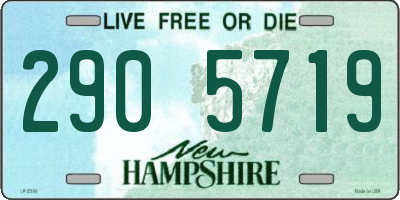 NH license plate 2905719