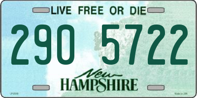 NH license plate 2905722