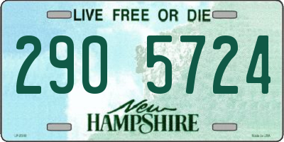 NH license plate 2905724