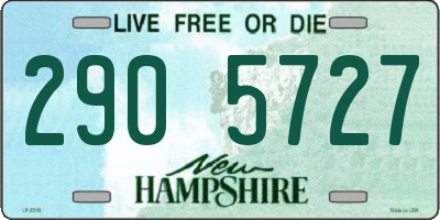 NH license plate 2905727