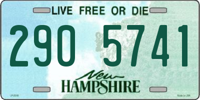 NH license plate 2905741