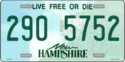 NH license plate 2905752