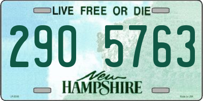 NH license plate 2905763