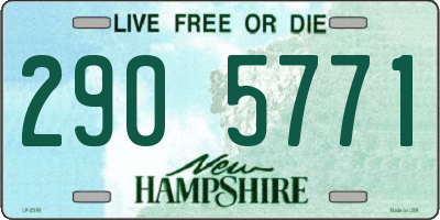 NH license plate 2905771