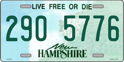 NH license plate 2905776