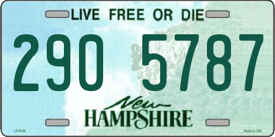 NH license plate 2905787