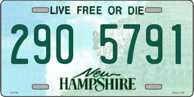 NH license plate 2905791