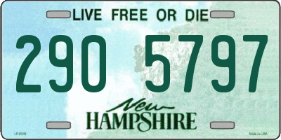 NH license plate 2905797
