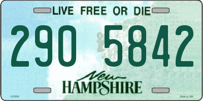 NH license plate 2905842
