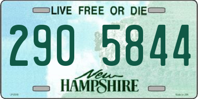 NH license plate 2905844