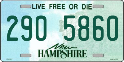 NH license plate 2905860