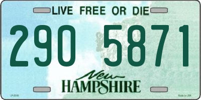 NH license plate 2905871