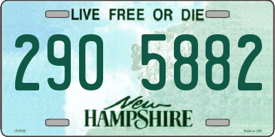 NH license plate 2905882
