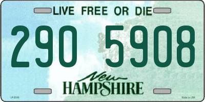 NH license plate 2905908