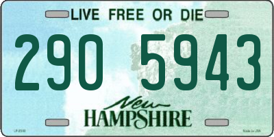 NH license plate 2905943