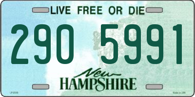 NH license plate 2905991