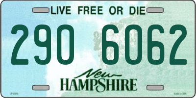 NH license plate 2906062