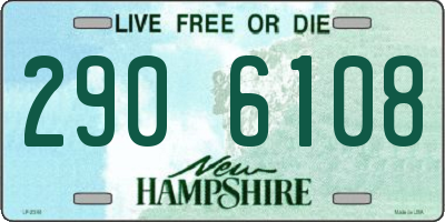 NH license plate 2906108