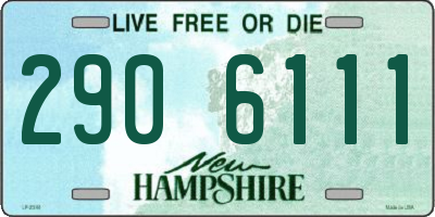 NH license plate 2906111