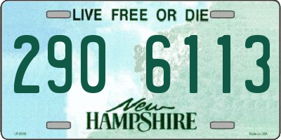 NH license plate 2906113
