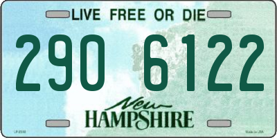 NH license plate 2906122