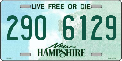 NH license plate 2906129