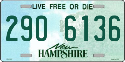 NH license plate 2906136