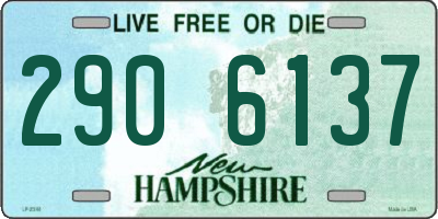 NH license plate 2906137