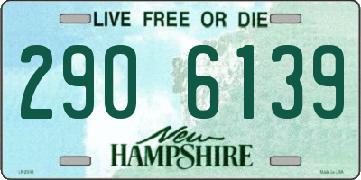 NH license plate 2906139
