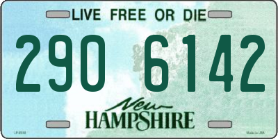 NH license plate 2906142