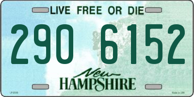 NH license plate 2906152
