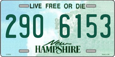 NH license plate 2906153