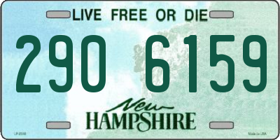 NH license plate 2906159