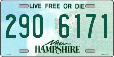 NH license plate 2906171