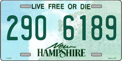 NH license plate 2906189