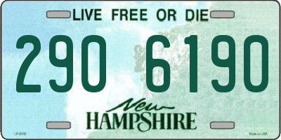 NH license plate 2906190