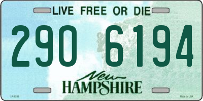 NH license plate 2906194