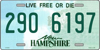 NH license plate 2906197