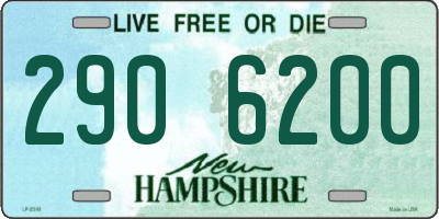 NH license plate 2906200