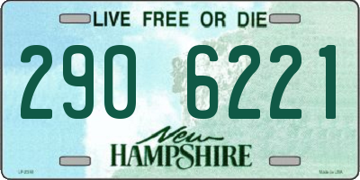 NH license plate 2906221