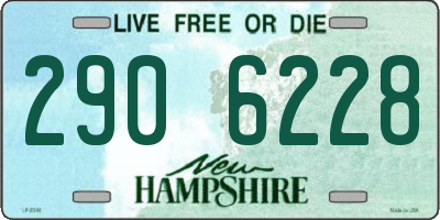 NH license plate 2906228