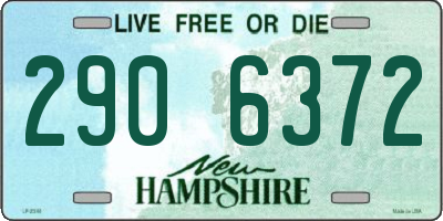 NH license plate 2906372