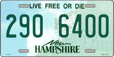 NH license plate 2906400